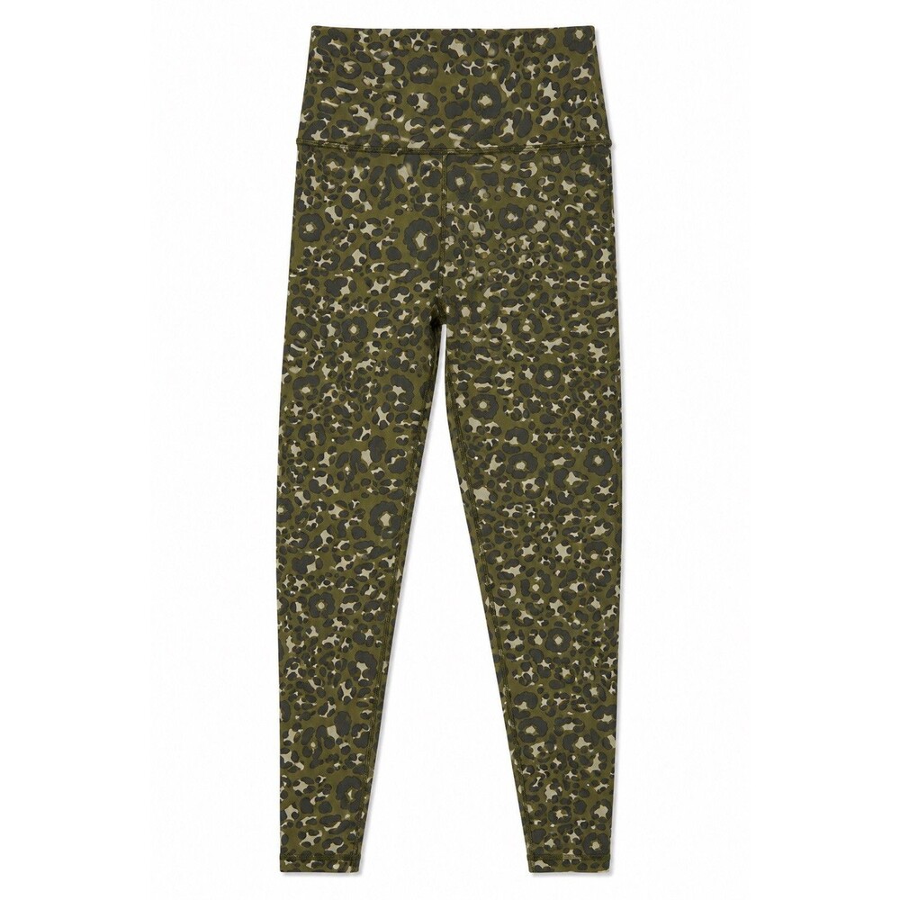 OFFLINE By Aerie Goals Leggings Women's XL Green Animal Print 7/8 High Rise NWOT
